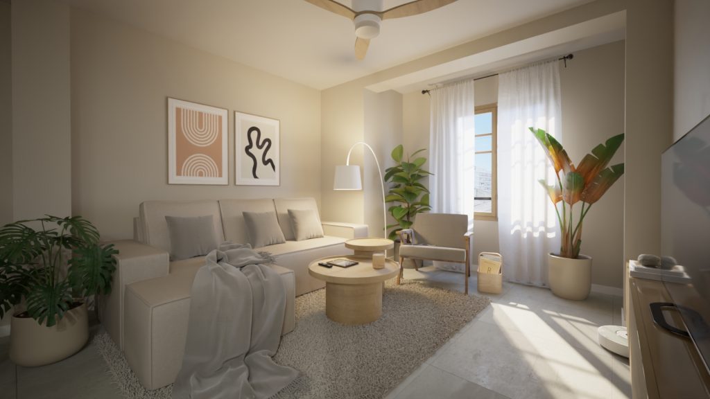 Salón - Vivienda a la venta en el Cabanyal, Valencia