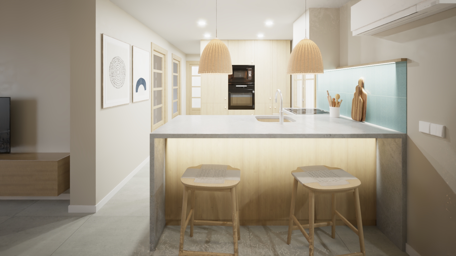 Cocina - Vivienda a la venta en el Cabanyal, Valencia