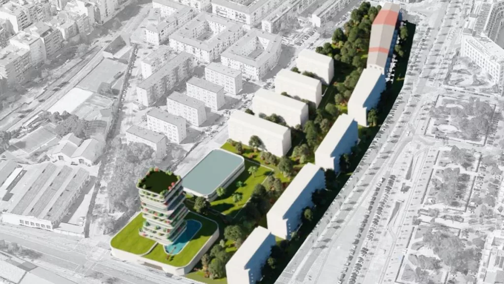 Planeamiento urbanistico en el barrio del Cabanyal